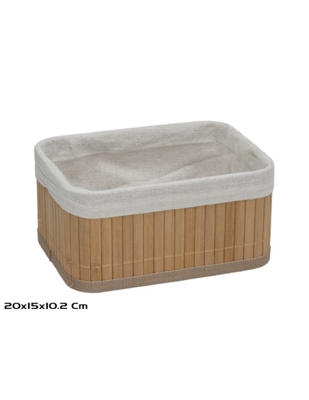 CESTA ROMY NATURE 20X15X10,2CM