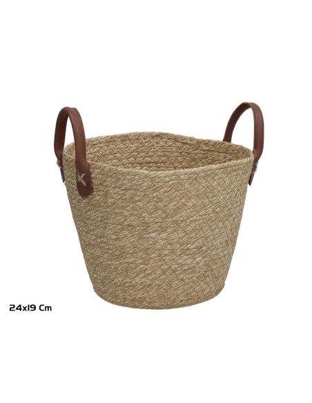 CESTA C/ASAS TERESA 24X19CM