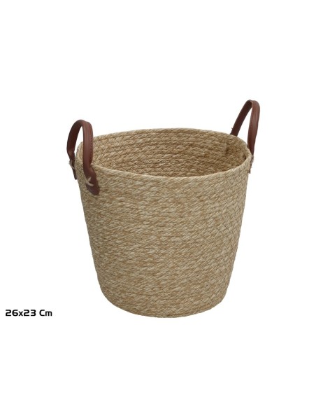 CESTA C/ASAS TERESA 26X23CM