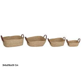 S/4 CESTAS TERESA 34X26X13CM