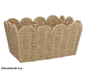 CESTA ELOISA 39X29X19CM NATURAL