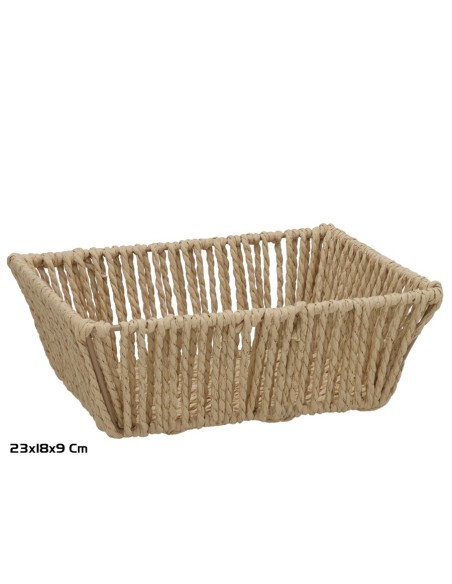 CESTA PALOMA 23X18X9CM NATURAL
