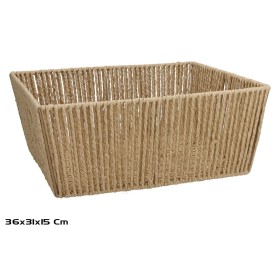 CESTA IRENE 36X31X15CM NATURAL