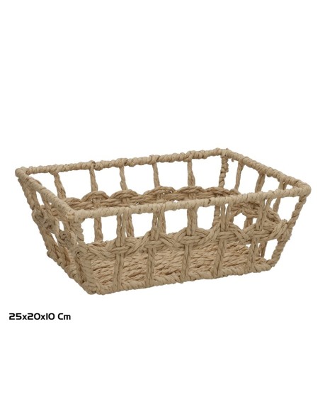 CESTA LOLA 25X20X10CM NATURAL