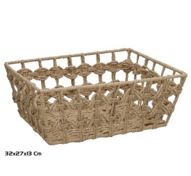 CESTA LOLA 32X27X13CM NATURAL