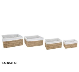 CESTA X4 JUANA 44X32X21CM NATURAL
