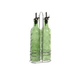ACEITERA VINAGRERA SET 2 CRISTAL 14X7,4X32 500ML