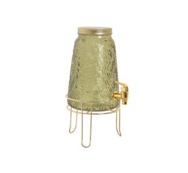 DISPENSADOR BEBIDAS CRISTAL 19,3X19,3X36 3,3L HOJA