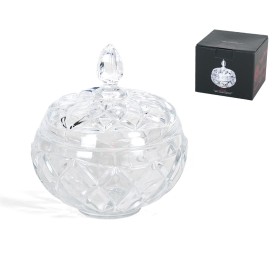 BOMBONERA MOURA 11.3X12.5 CM - CRISTAL