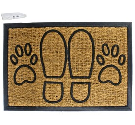 FELPUDO COCO Y GOMA 40X60CM FOOTPRINT