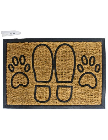 FELPUDO COCO Y GOMA 40X60CM FOOTPRINT