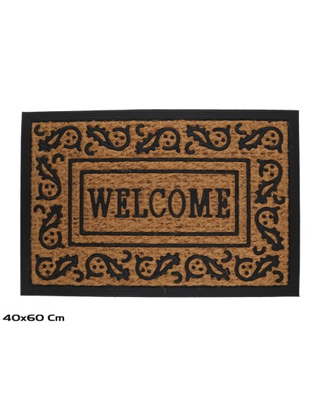 FELPUDO COCO 40X60CM WELCOME