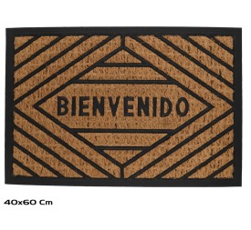 FELPUDO COCO 40X60CM WELCOME ROMBO