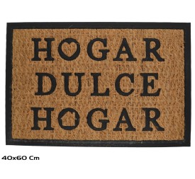 FELPUDO COCO 40X60CM HOGAR DULCE HOGAR