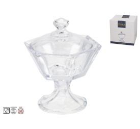 BOMBONERA CRISTAL PAMELA 20,5X24CM