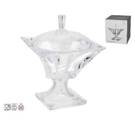 BOMBONERA CRISTAL LUCIA 18X25CM