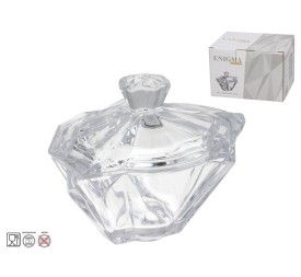 BOMBONERA CRISTAL LEYRE 14,5X11X12CM