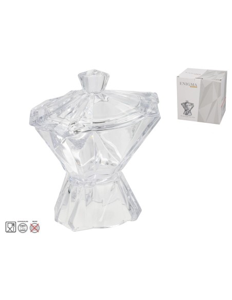 BOMBONERA CRISTAL ANTONI 21,2X17X24,5CM