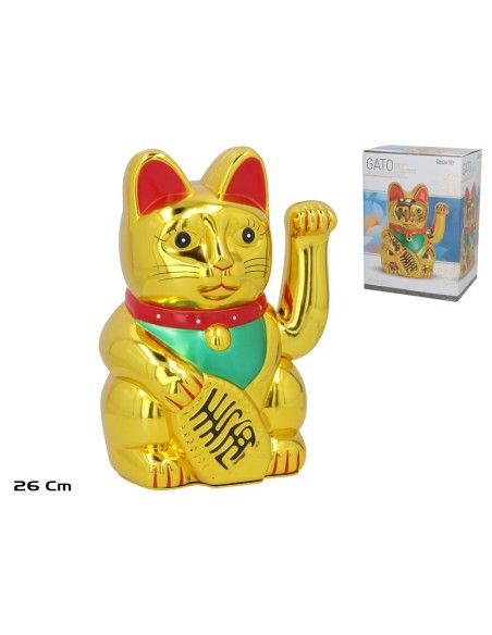 GATO DE LA SUERTE MANEKI NEKO 18.5X14X26CM