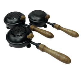 SOPORTE INCIENSO HIERRO 21X9X6,5 PEBETERO 3 SURT.