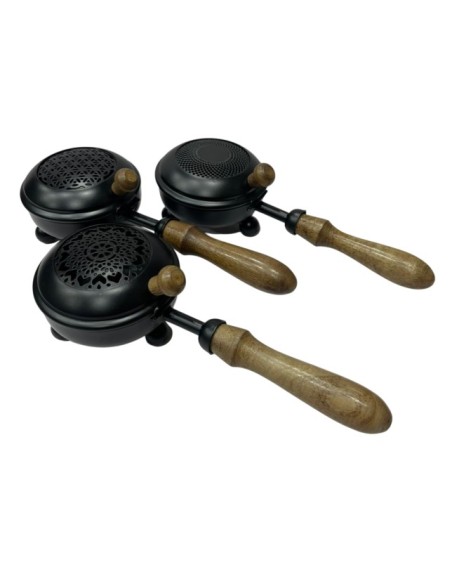 SOPORTE INCIENSO HIERRO 21X9X6,5 PEBETERO 3 SURT.