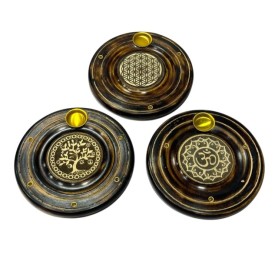 SOPORTE INCIENSO MANGO 10X10X1 PARA CONO Y VARILLA