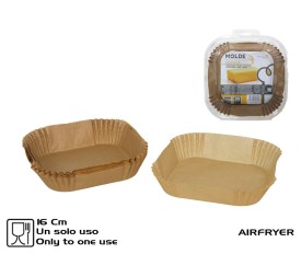 MOLDE REPOSTERIA AIRFRYER 16X16 CM X50