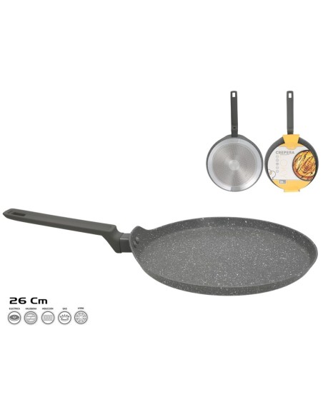 CREPERA LOKI 26 CM EFECTO GRANITO