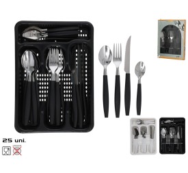 SET CUBERTERIA BERLIN 25 PCS 29X20CM 2 SURT