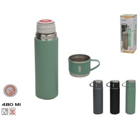 TERMO ACERO INOX BIGEN 480ML