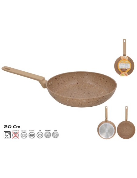 SARTEN ALUMINIO EFECTO GRANITO ZAMBREA 20CM