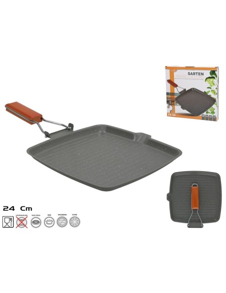 SARTEN PARRILLA LOKI 24CM