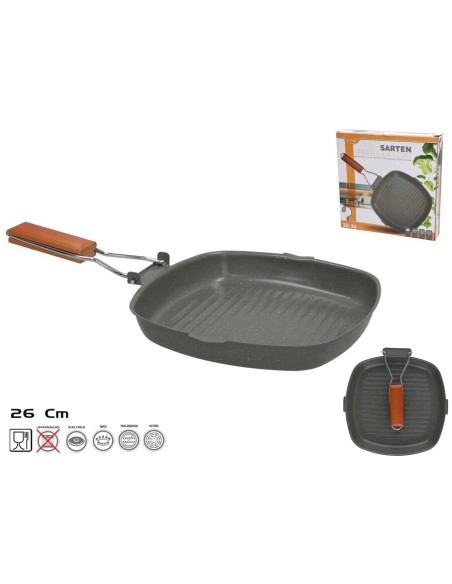 SARTEN PARRILLA LOKI 26CM