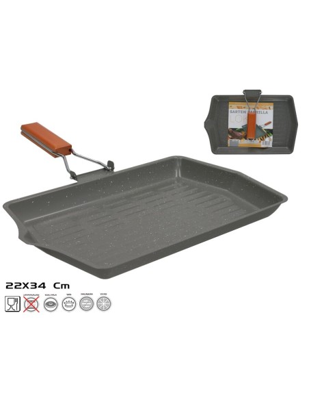 SARTEN PARRILLA LOKI 34CM