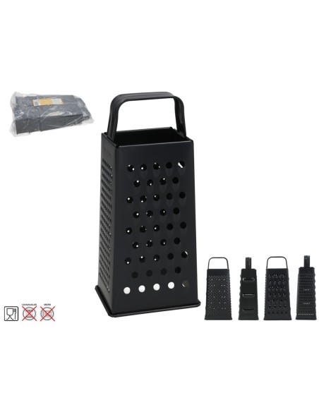 RALLADOR 4 CARAS ACERO INOX FELIPE 10.5X8X23CM
