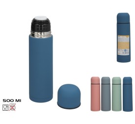 TERMO ACERO INOX 12H C/ DOBLE CAPA HOUSTON 500ML