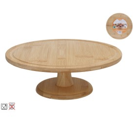 SOPORTE BAMBU COMIDA YUAN 30X30X10CM