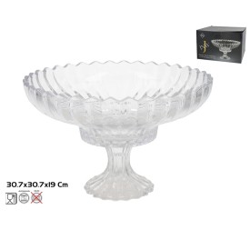 BOWL CRISTAL C/PIE ALASKA 30,7X19CM