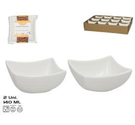 SALSERA APERITIVO X2 MELISA 140ML 9,2X9,2X4,3CM BL