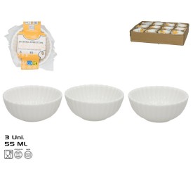 SALSERA APERITIVO X3 PURI 55ML 7,1X7,1X2,9CM