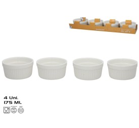 RAMEKIN X4 YURENA 175ML 10X10X5CM BLANCO
