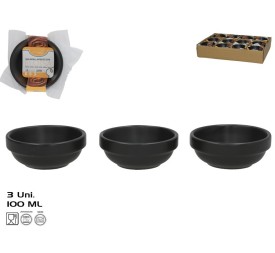 SALSERA APERITIVO X3 MELISA 100ML 8,3X8,3X3,2CM NE
