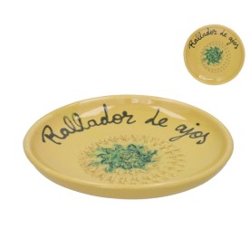 RALLADOR DE AJOS 12 CM AMARILLO