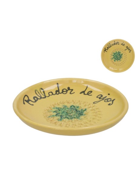 RALLADOR DE AJOS 12 CM AMARILLO