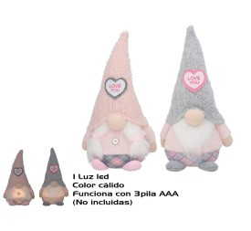 NOMO SENTADO KLARK 2 SURTIDOS C/LUZ 30X15X10 CM