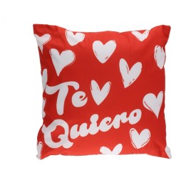 ALMOHADA TE QUIERO CON RELLENO 45X45 CM