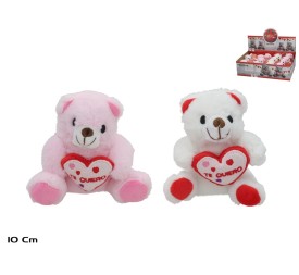EXPOSITOR PELUCHE CORAZON TE QUIERO 10 CM