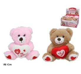PELUCHE C/CORAZON OSCAR 2 SURT 15CM