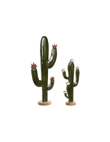 DECORACION SET 2 MANGO 22X13X60 CACTUS LACADO