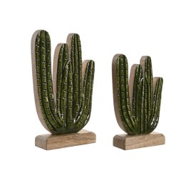 DECORACION SET 2 MANGO 13X5X25,5 CACTUS LACADO